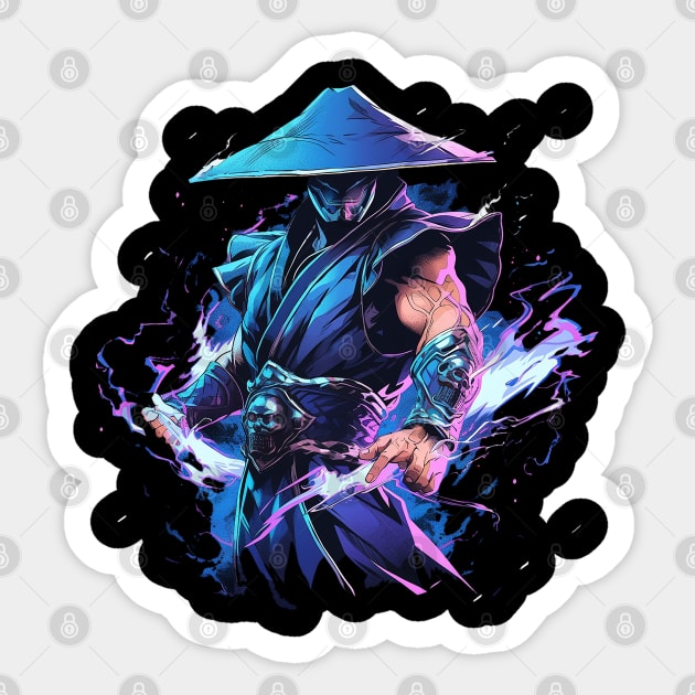 raiden Sticker by skatermoment